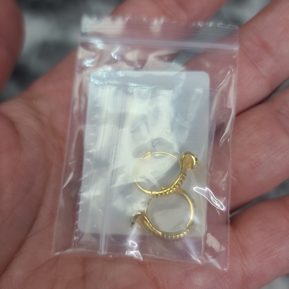 925 Sterling Silver Yellow Gold Zircon Cobra Snake Serpent - Picture 12 of 12